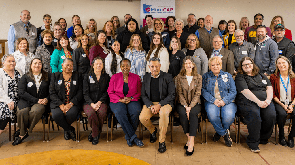 60+ Community Action staff from across Minnesota at MinnCAP Advocacy Day