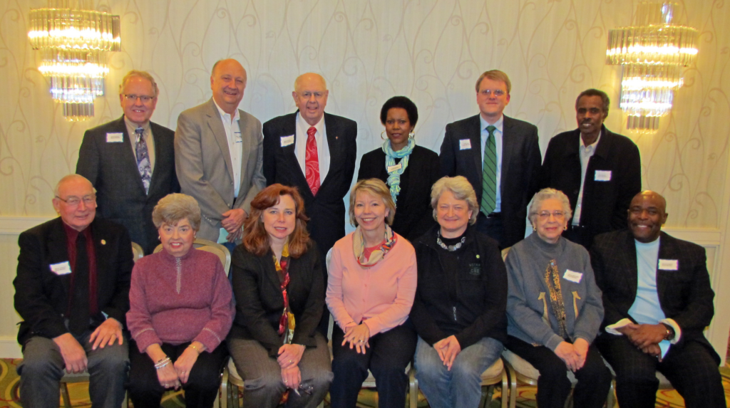 Board members pose for a group photo at the 2014 Annual Meeting